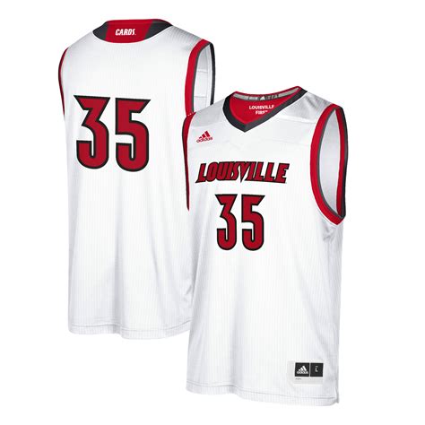 adidas men's louisville cardinals replica basketball white shorts|adidas louisville cardinals jersey.